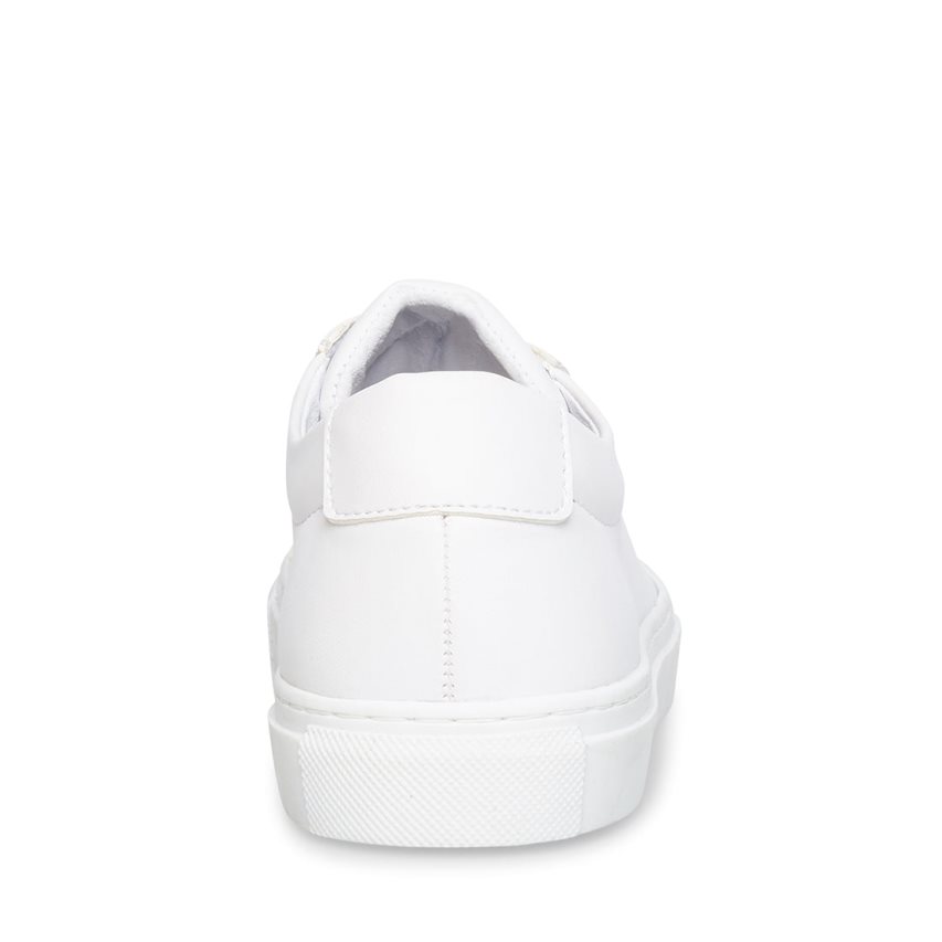 White Steve Madden Bolo Men's Sneakers | PH 3705PCV